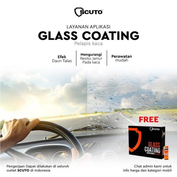 Scuto Glass Coating Paket Coating Kaca